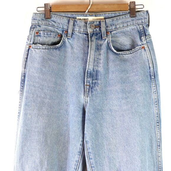 GRLFRND Sara Super High Rise Slim Straight jeans Size 27 - Picture 3 of 10